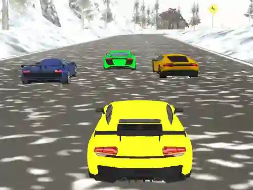 لعبة Snow Hill Racing على الانترنت