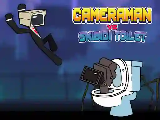 لعبة Cameraman vs Skibidi Toilet على الانترنت