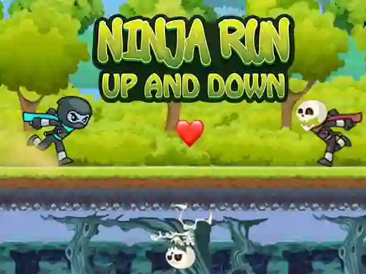 لعبة Ninja Run Up And Down على الانترنت