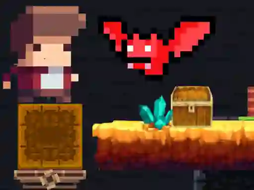 لعبة Tiny Man and Red Bat على الانترنت