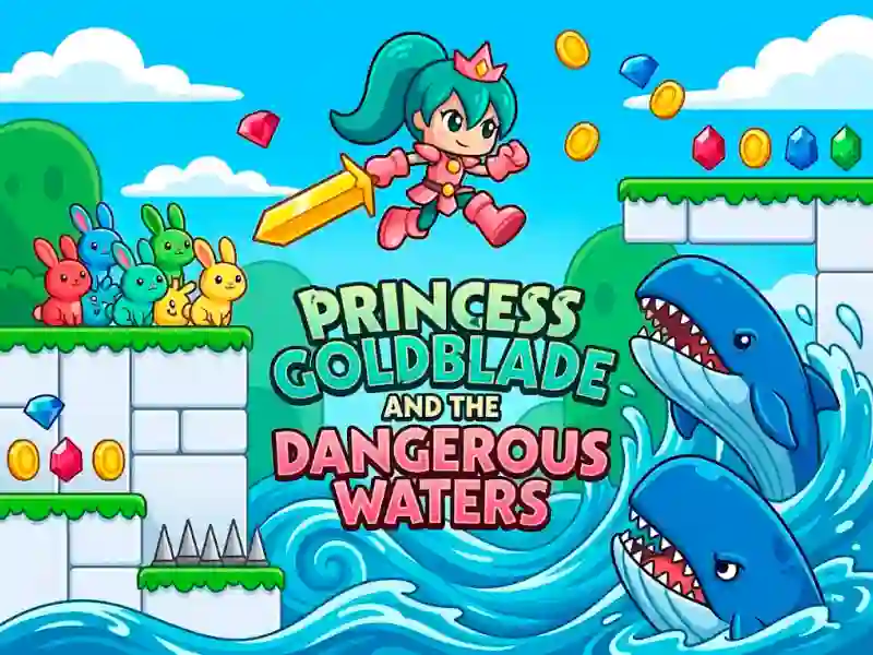 لعبة Princess Goldblade and the Dangerous Waters على الانترنت