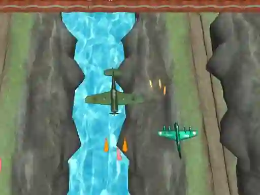 لعبة 2D Game Ariplane Wars 1942 على الانترنت