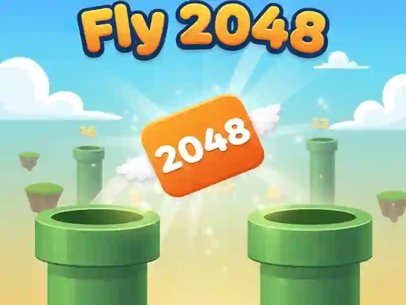 لعبة Fly 2048 على الانترنت
