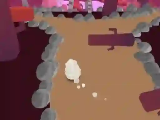 لعبة The Running Sheep على الانترنت