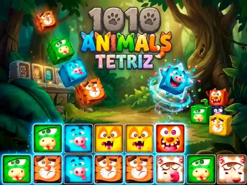 لعبة 1010 Animals Tetriz على الانترنت