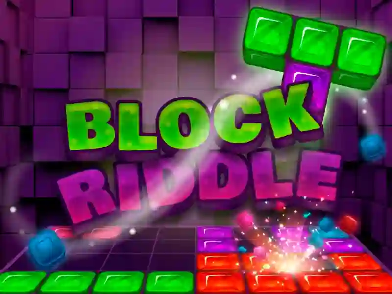 لعبة Block Riddle على الانترنت