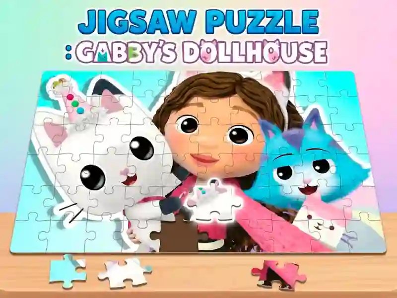 لعبة Jigsaw Puzzle: Gabby's Dollhouse على الانترنت
