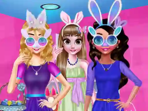 لعبة Funny Easter Girls على الانترنت