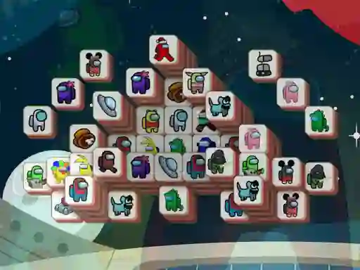 لعبة Among Mahjong Tiles على الانترنت