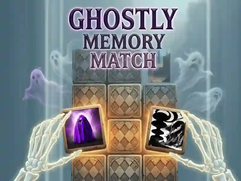 لعبة Ghosts Memory Match على الانترنت