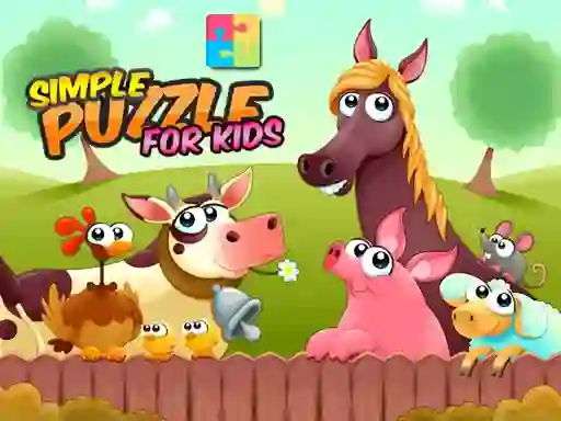 لعبة Simple Puzzle For Kids على الانترنت