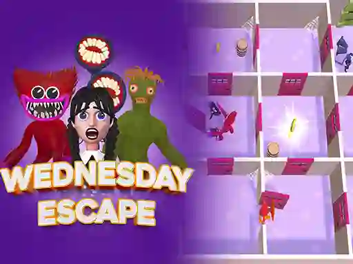لعبة Escape Wednesday على الانترنت