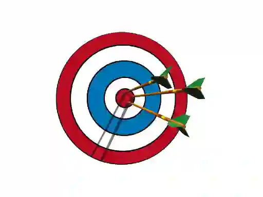 لعبة Bullseye Hit على الانترنت