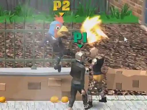 لعبة Double Street Fight على الانترنت