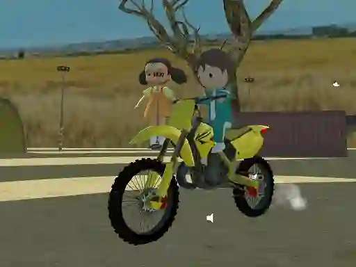 لعبة MSK Squid Game Motorcycle Stunts على الانترنت
