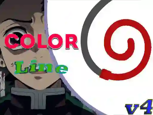 لعبة coloring lines v4 على الانترنت