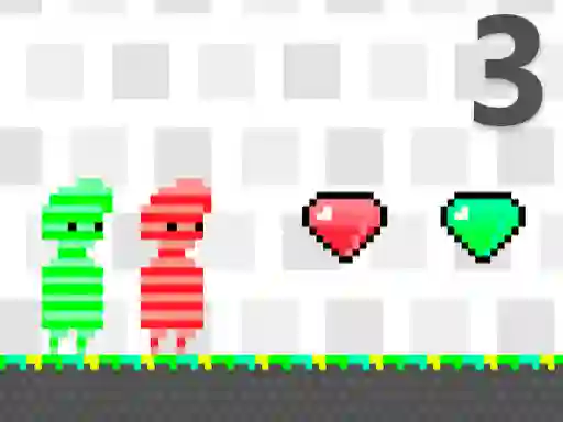 لعبة Red and Green 3 على الانترنت