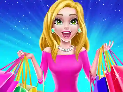 لعبة Rich girl crazy shopping على الانترنت