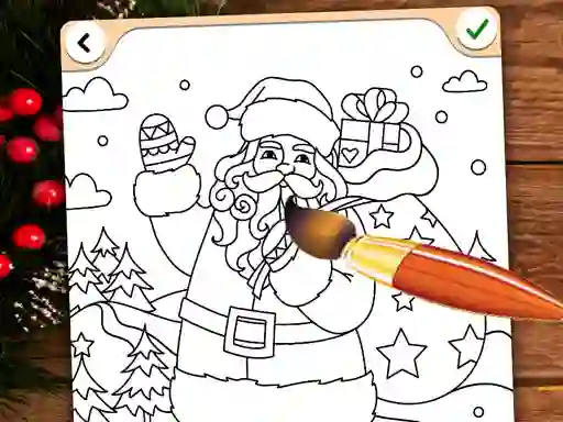لعبة Christmas Coloring Game على الانترنت