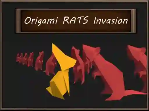 لعبة Origami Rats Invasion على الانترنت