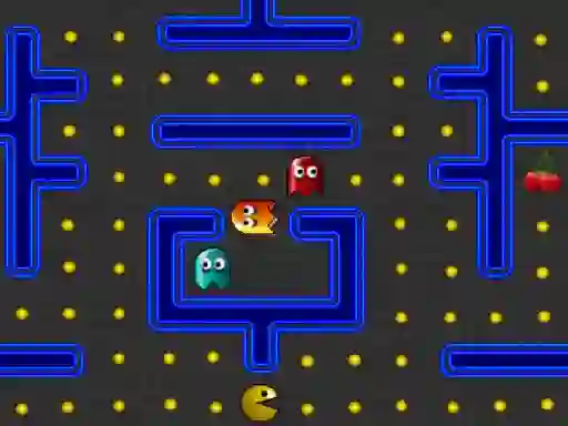 لعبة Pacman html5 على الانترنت