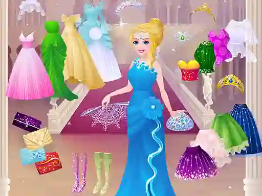 لعبة Cinderella Dress Up Girl Games على الانترنت
