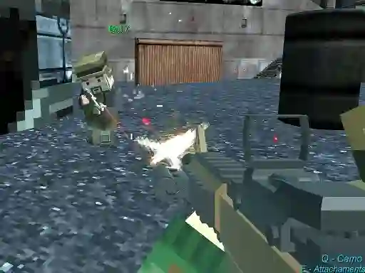 لعبة Pixel Gungame Arena Prison Multiplayer على الانترنت