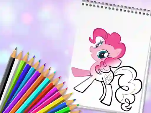 لعبة Cute Pony Coloring Book على الانترنت