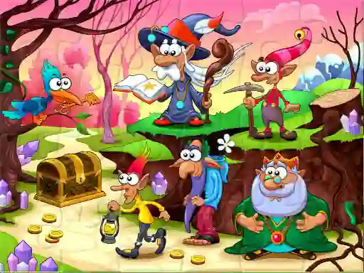 لعبة Fantasy Jigsaw Deluxe على الانترنت
