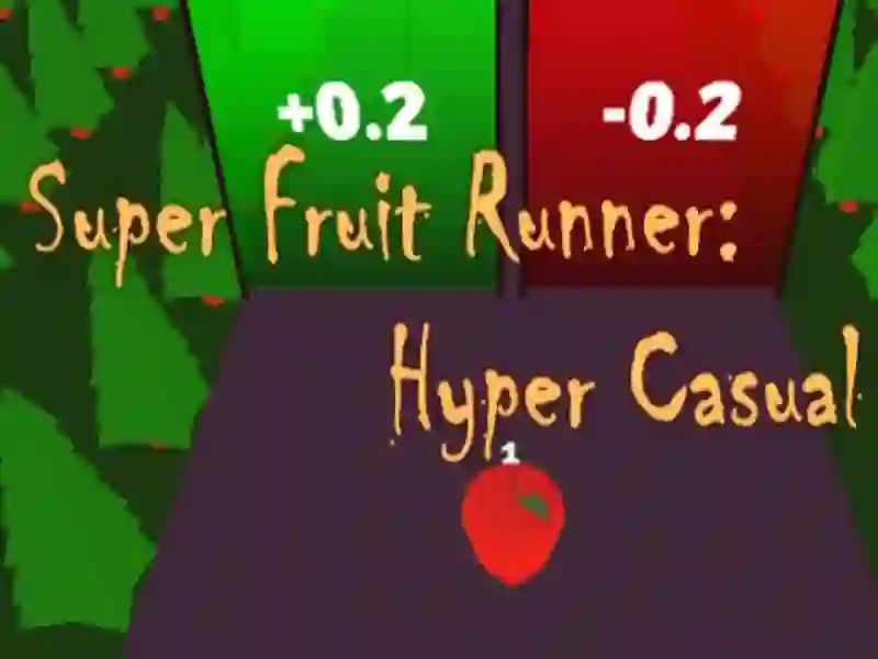 لعبة Super Fruit Runner: Hyper Casual على الانترنت