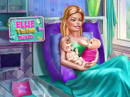 لعبة Ellie Twins Birth على الانترنت