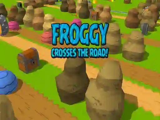 لعبة Froggy Crosses The Road! على الانترنت