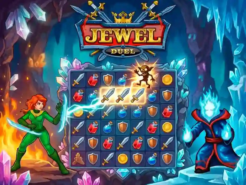 لعبة Jewel Duel على الانترنت