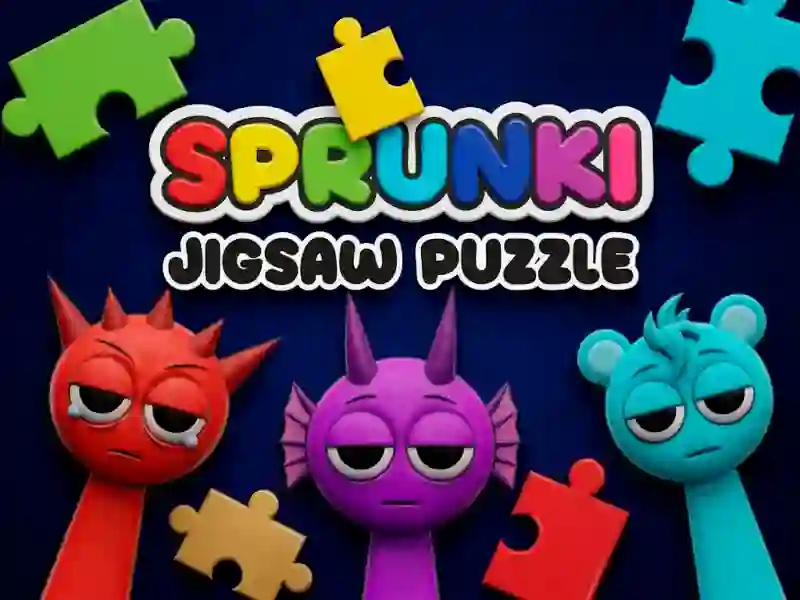 لعبة Sprunki Jigsaw Puzzle على الانترنت