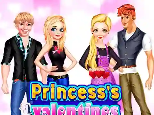 لعبة Princess Valentines Day Party على الانترنت