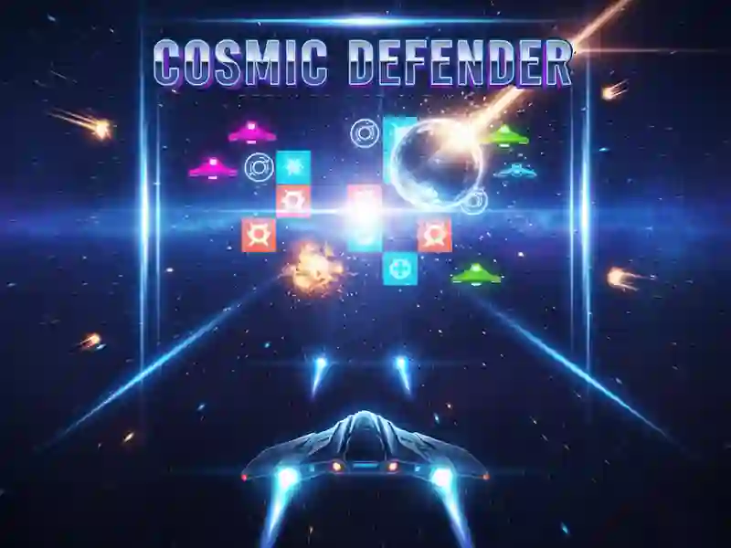 لعبة Cosmic Defender على الانترنت