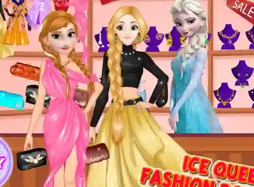 لعبة Ice Queen Fashion Boutique على الانترنت