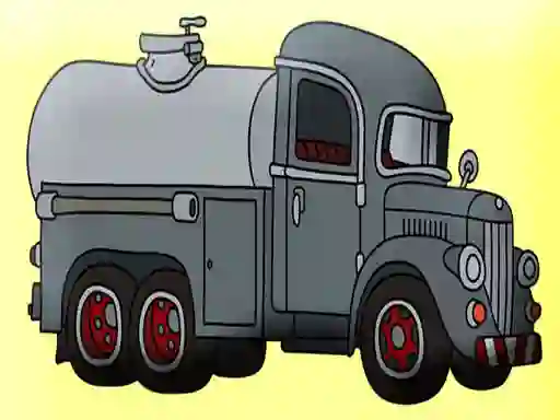 لعبة Tank Trucks Coloring على الانترنت