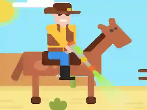 لعبة Cowboy Brawl على الانترنت