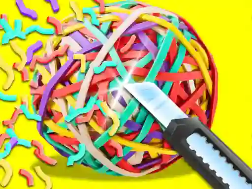لعبة Rubber Band Cutting على الانترنت