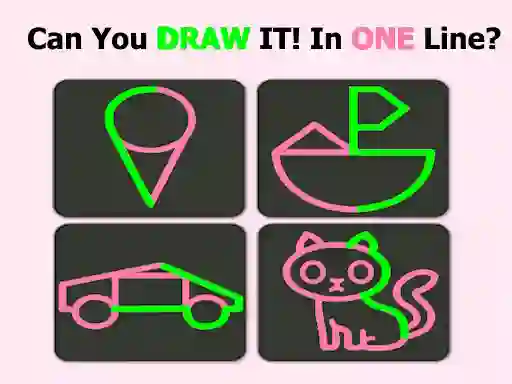 لعبة Brain Test: One Line Draw Puzzle على الانترنت
