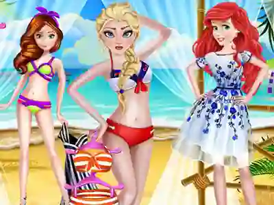 لعبة Summer Beach Outfits على الانترنت