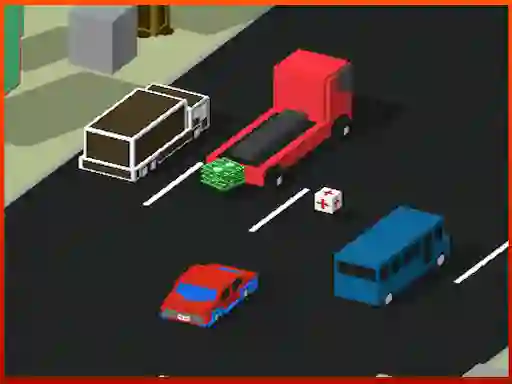 لعبة Blocky Traffic Racer على الانترنت