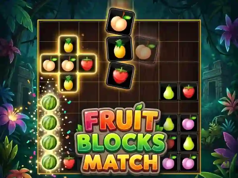 لعبة Fruit Blocks Match على الانترنت