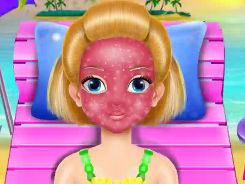 لعبة A Beach Day Spa Care على الانترنت