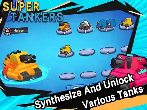 لعبة Super Tankers على الانترنت