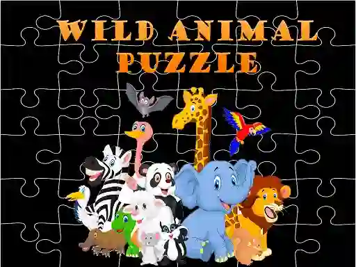 لعبة Wild Animals Puzzle على الانترنت