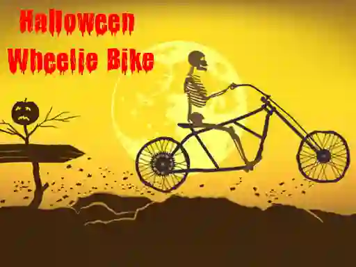 لعبة Halloween Wheelie Bike على الانترنت