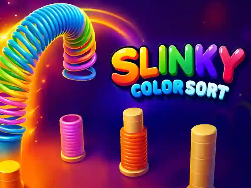 لعبة Slinky Color Sort على الانترنت