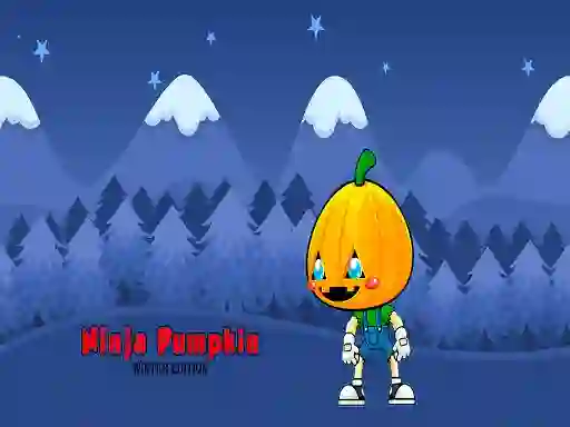 لعبة Ninja Pumpkin Winter Edition على الانترنت